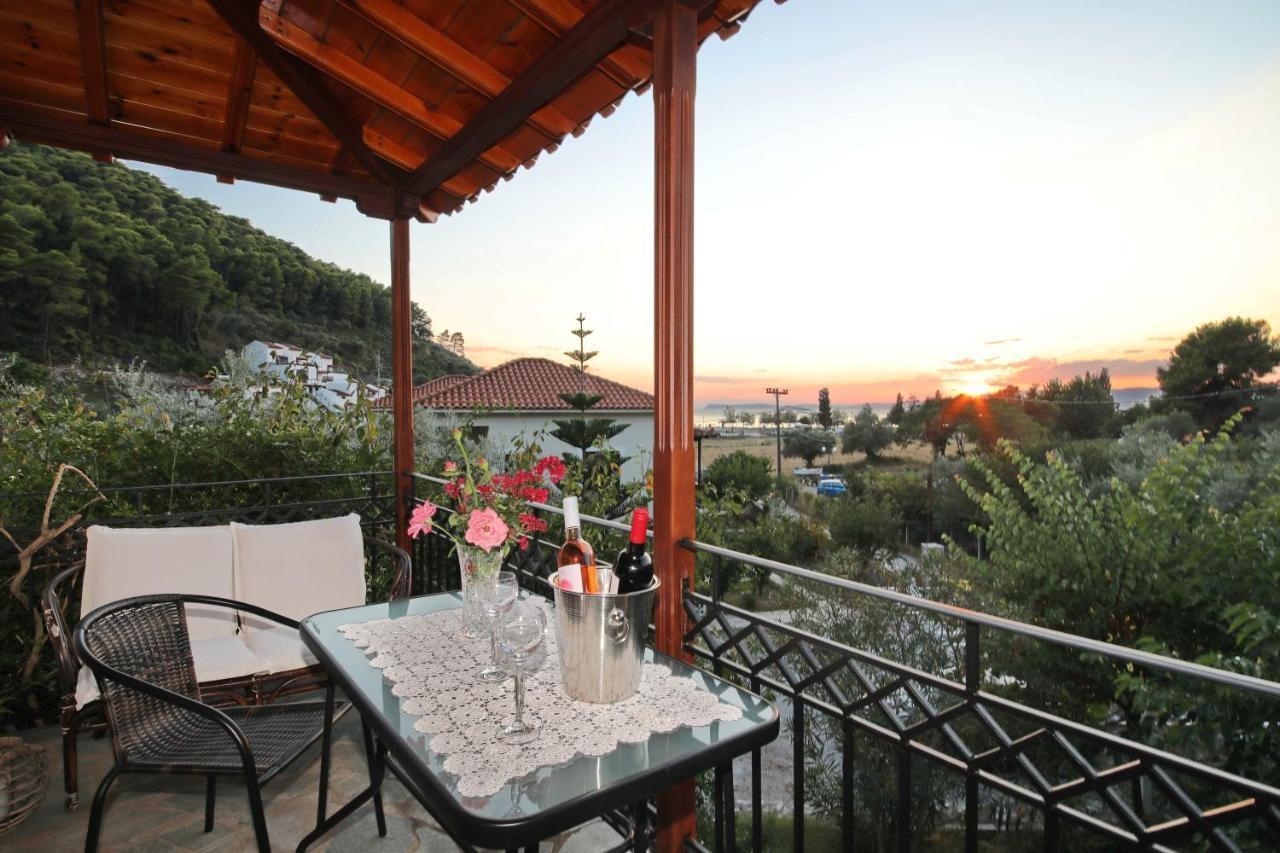 Koromilia Villa Нео Кліма Екстер'єр фото